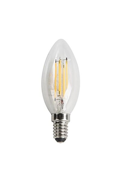 Cata CT-4066 4W/3000K E14 FILAMENT LED BUJİ AMPUL (6ADET) CATA