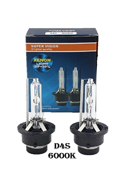 HID 2 Adet D4S HID Xenon Far Ampulü 6000K