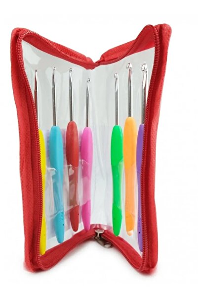 Kayıran terzi malzemeleri EV TİPİ DİKİŞ MAKİNASI 7 PARÇA ÇANTALI TIĞ 10 İLMEK İŞARETLEYİCİ VE MAKAS