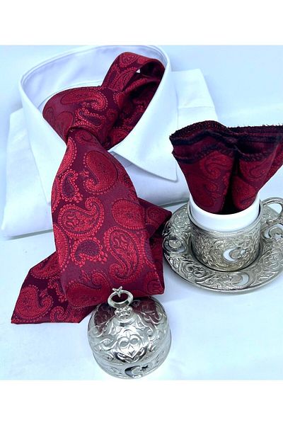 B'lazzotti Woven Handkerchief Tie