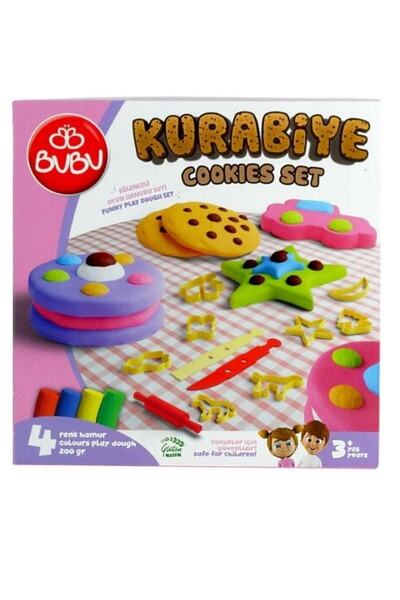 Bubu KURABİYE SETİ VE OYUN HAMURU SETİ