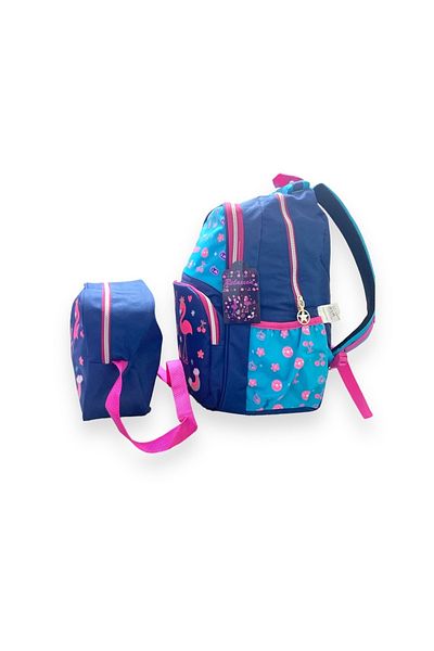 Relaxion Rucsac pentru școală primară Pelikan cu 3 compartimente (de lux de calitate 1) + Cutie de prânz Cod: 1340