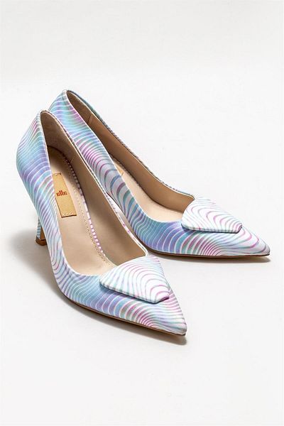Elle Shoes Blue Women's Stiletto