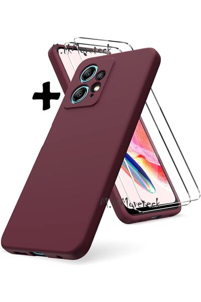 m.tk moveteck Xiaomi Redmi Note 12 4g Kılıf Kamera Korumalı Yumuşak Içi Kadif...