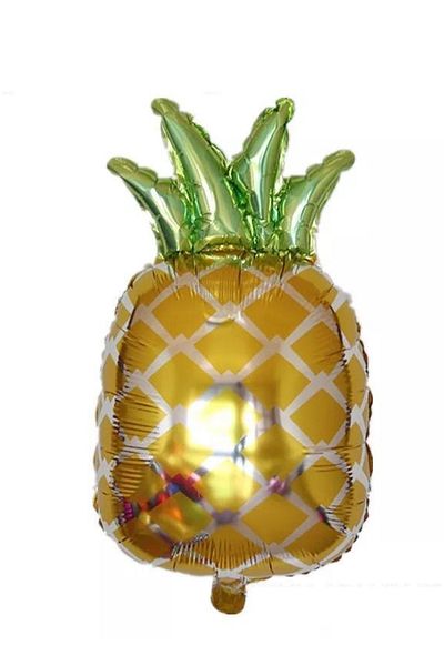 aşkın concept Party Balloons Gold Pineapple Foil Balloon Helium Balloons