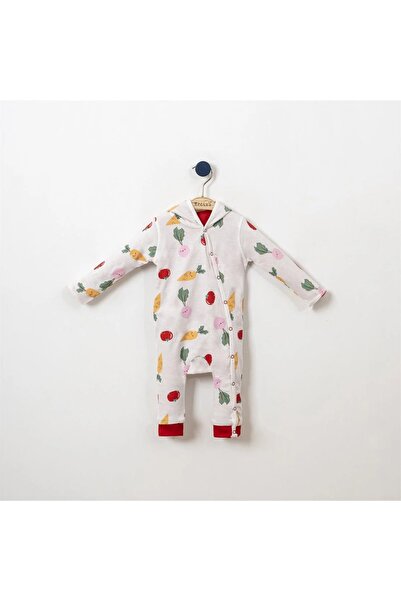 Bebelove Baby Girl/Boy Cute Vegetables Double Sided Hooded Jumpsuit