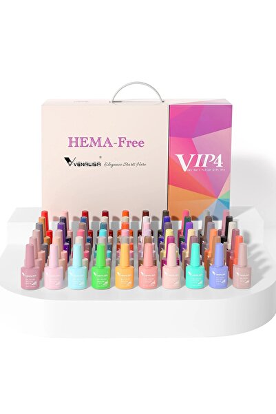 Venalisa VİP 4 60 Renk Uv Led Kalıcı Oje Seti