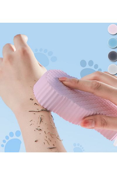 AYLA STAND Soft Sponge Body Scrubber Bath Exfoliating Scrubbing Sponge Shower Body Skin Cleanser (From Abroad)