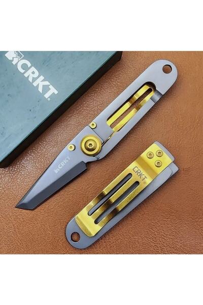 tekinhediyelik CRKT Money Clips Gold Polat Çakı