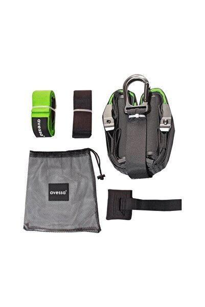 AVESSA TRX-100 Egzersiz Seti Spor Aleti Suspension Trainer-Asılma Fitness Ant...