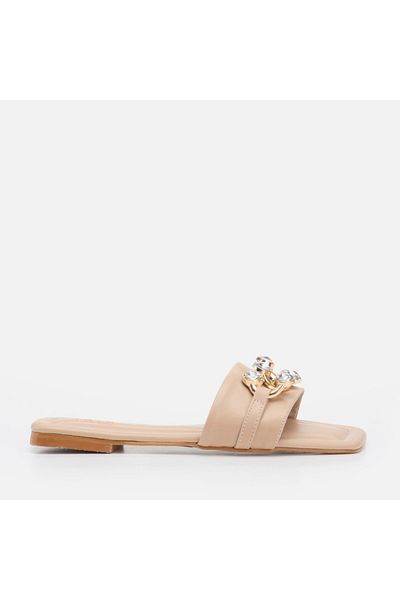 Yaya by Hotiç Natural Women's Slippers 01TEY263680A330