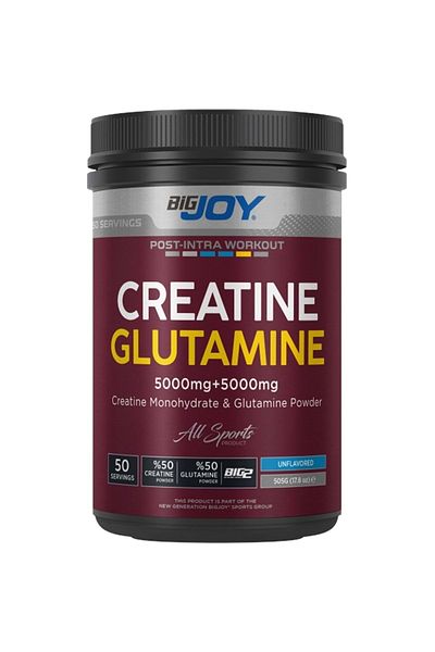 Bigjoy Sports BIG2 Creatine + Glutamine - Unflavored 505g