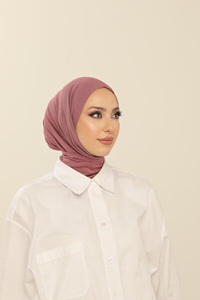 Beyzak ماغنوليا شال قطني ممشط عملي للنساء حجاب فيلكرو بونيه