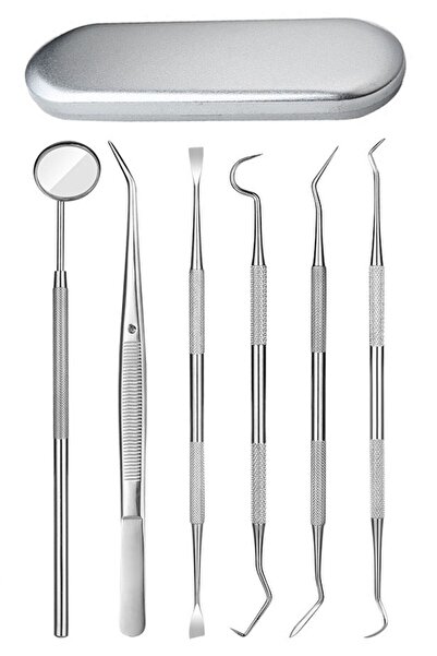 Buffer ® 6 Parça Kutulu Ağız Bakımı Diş Bakım Seti Ağız Hijyen Takımı