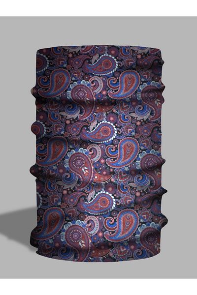 LU&MA Ethnic Patterned Neck Collar - Baf Buff