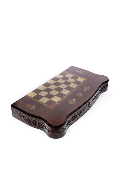 Tamer Tanca Unisex Masif Ahşap Tavla 365 2229y Tavla