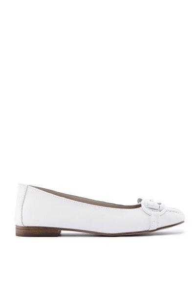 Sole Sisters Туфлі з натуральної шкіри Babet Duz білі Bıbılou