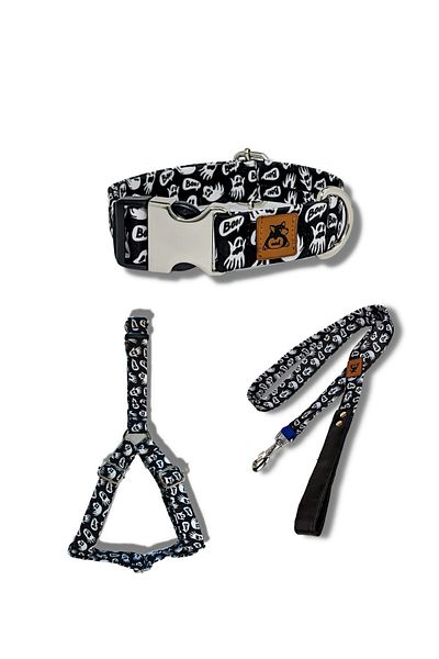 UTDpet Boo Dog Collar Set