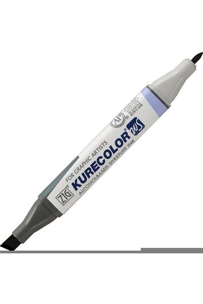 Zig Kurecolor Twin S Graphic Drawing Pen C.02 Cool Gray 2