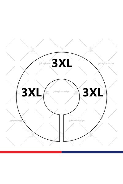 JokeyAmbalaj علامة الحجم 3xl