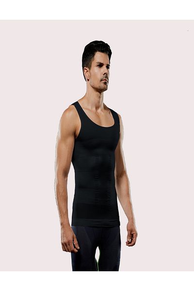 MİSTİRİK Torenova Model Belly Area Effective Firming Corset Undershirt Black Color