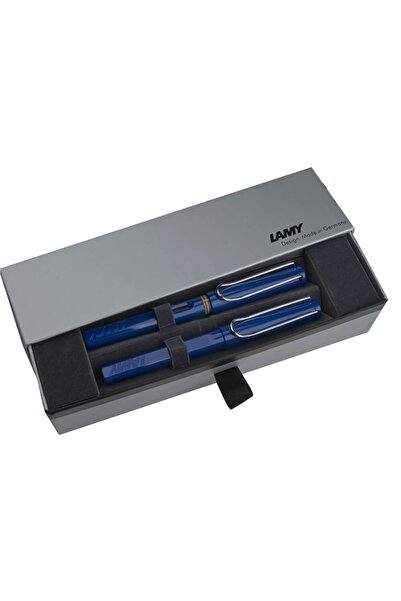 Lamy Takım Kalem Dolma Kalem + Roller Kalem Safari Mavi 14-M-314