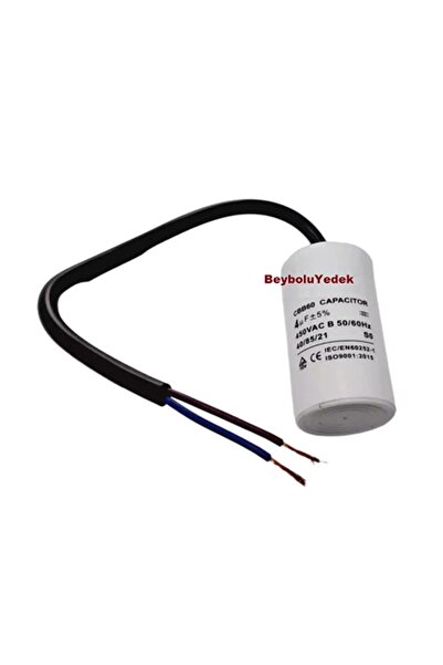 FullYedek Buzdolabı 4 MF Kondansatör , Ekovat Motor Kapasitör 4 Mf 450 VAC 50...
