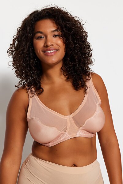 Trendyol Curve Skin Strengthening Bra TBBAW23CW00002