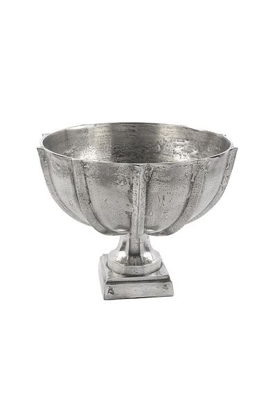Mikasa Moor Antique Silver Footed Bowl 40x31cm