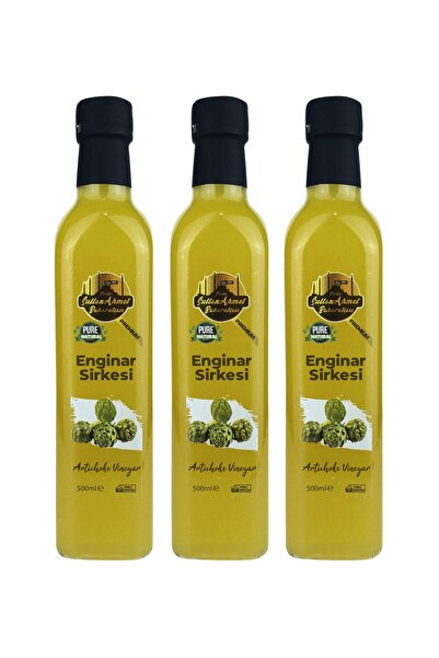 Tarihi SultanAhmet Baharatçısı Enginarlı Elma Sirkesi %100 Katkısız 3'lü Set ...