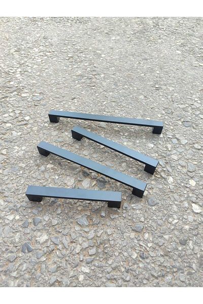 ARON (1 PC) Yakut 192 Lux (Matt Anthracite) Handle TV Unit Console Dresser Kitchen Cabinet Door Handle 192mm