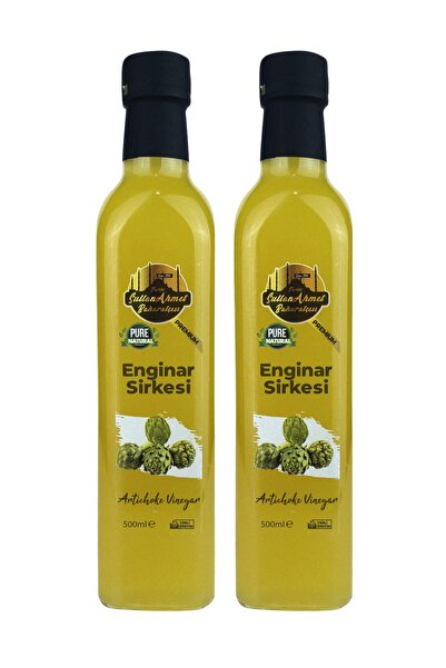 Tarihi SultanAhmet Baharatçısı Enginarlı Elma Sirkesi %100 Katkısız 2'li Set ...