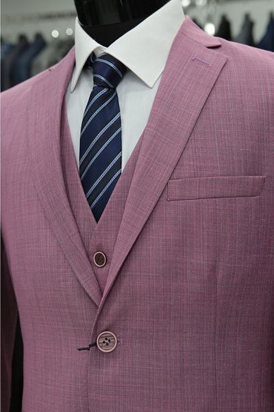 MASSARO Slim-fitting vest suit