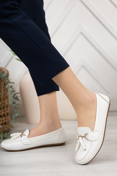 Khayt Pantofi balerină damă Tassel Casual Daily