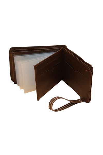 MKM Desing029065 Men's Wallet - Pattern-04 - Dark Brown -70