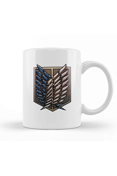 Baskı Dükkanı كوب من البورسلين Attack On Titan Military Scouting Legion Class...