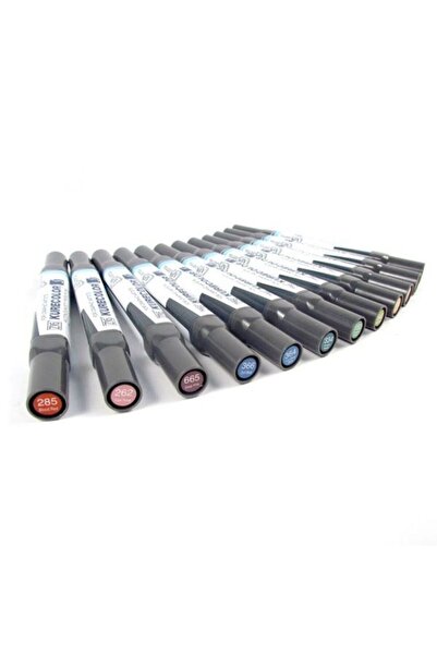 Zig Kurecolor Twin S Marker Pen 12 Color Set Gray Colors