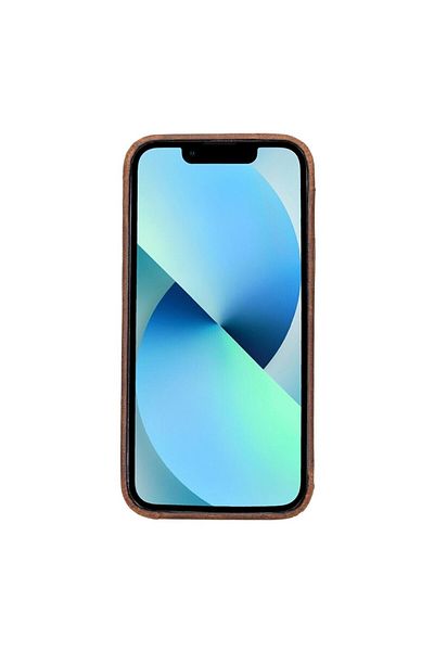 PLM غطاء خلفي جلدي متوافق مع هاتف Apple iPhone 13 Pro Max ROCK G2