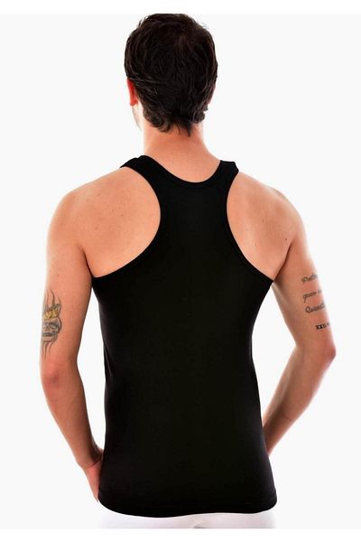Tutku Black Rib Rambo Men's Athlete New Season (Economy Pack of 5)
