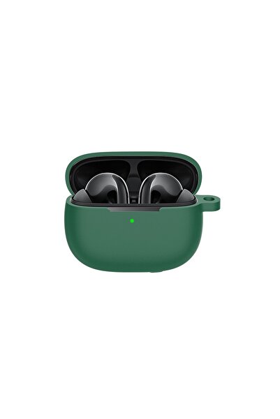 NANOSPACE Xiaomi Mi Flipbuds Pro Tam Koruma Kancalı Silikon Renkli Kılıf ( ÜR...