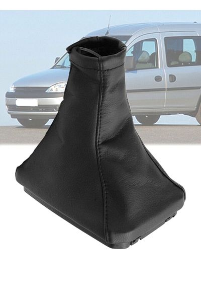 gürler oto kılıf ve aksesuar Opel Combo C Compatible Gear Shift Gaiter 1 Piece with Black Plastic Frame