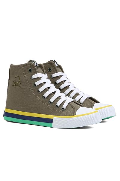 Benetton ®| BN-90189 - Khaki - Women's Sports Shoes