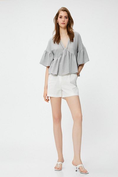 Koton Women's Gray Blouse