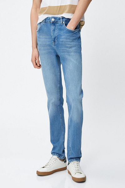 Koton Men's Light Indigo Jeans