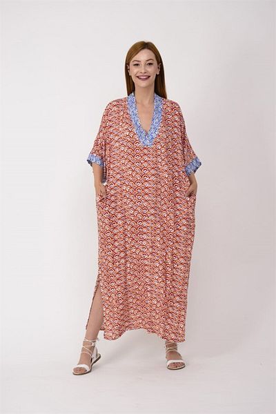 ZTO WOMEN'S V-NECK SPRING DETAIL DRESS