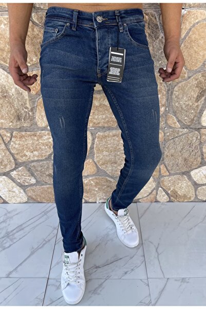 Dr Dnm Remix Ανδρικό τζιν με λεπτή εφαρμογή Lycra Brown - Τζιν με τόνους και νύχια