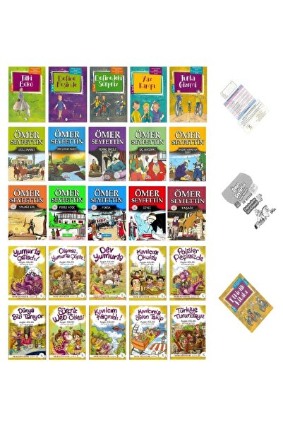 Kukla Yayınları 4. Sınıf Okumayı Sevdiren Eğitici Hikaye Seti 25 Kitap (Ömer ...