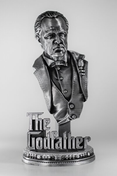 dream3d Marlon Brando / Don Corleone - Godfather - Büst / Figür - 10 Cm