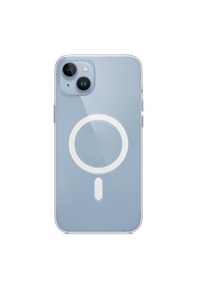 Powerfox Iphone 14 Plus Uyumlu Gerçek Magsafe Özellikli Sert Şeffaf Kılıf