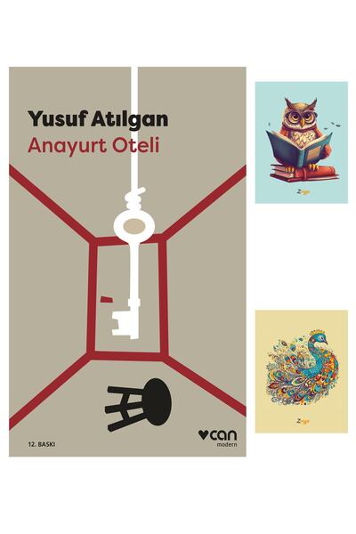 Yapı Kredi Yayınları Anayurt Oteli - Yusuf Atılgan 9789750735639 (2 Notes Fol...